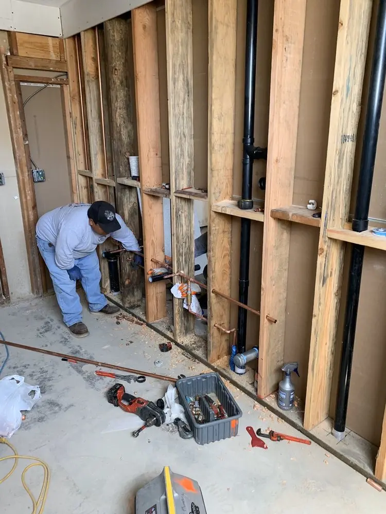 Commercial rough-in plumbing for Water Heater Replacement in Mechanicville